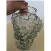 Image 3 : Grape figural bottles (2) mold blown grape vase, rough pontil
