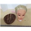 Image 1 : Mannequin head and mink hat