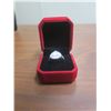 Image 1 : 65 CT GRA CERTIFIED. Size 8-8.5 - MOISSANITE VVS D PEAR CUT WITH 0.20 CT PRINCESS CUT WITH 16 CZ[x=#