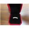 Image 2 : 1.00 CT TW OF THE 5 GRA CERTIFIED. Size 5 - ROUND BRILLIANT CUT MOISSANITE STONES VVS D IN COLOR SET