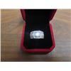 Image 2 : 1.00 CT GRA CERTIFIED. Size 8-8.5 - ROUND BRILLIANT CUT MOISSANITE VVS D COLOR SET IN CENTER WITH 84