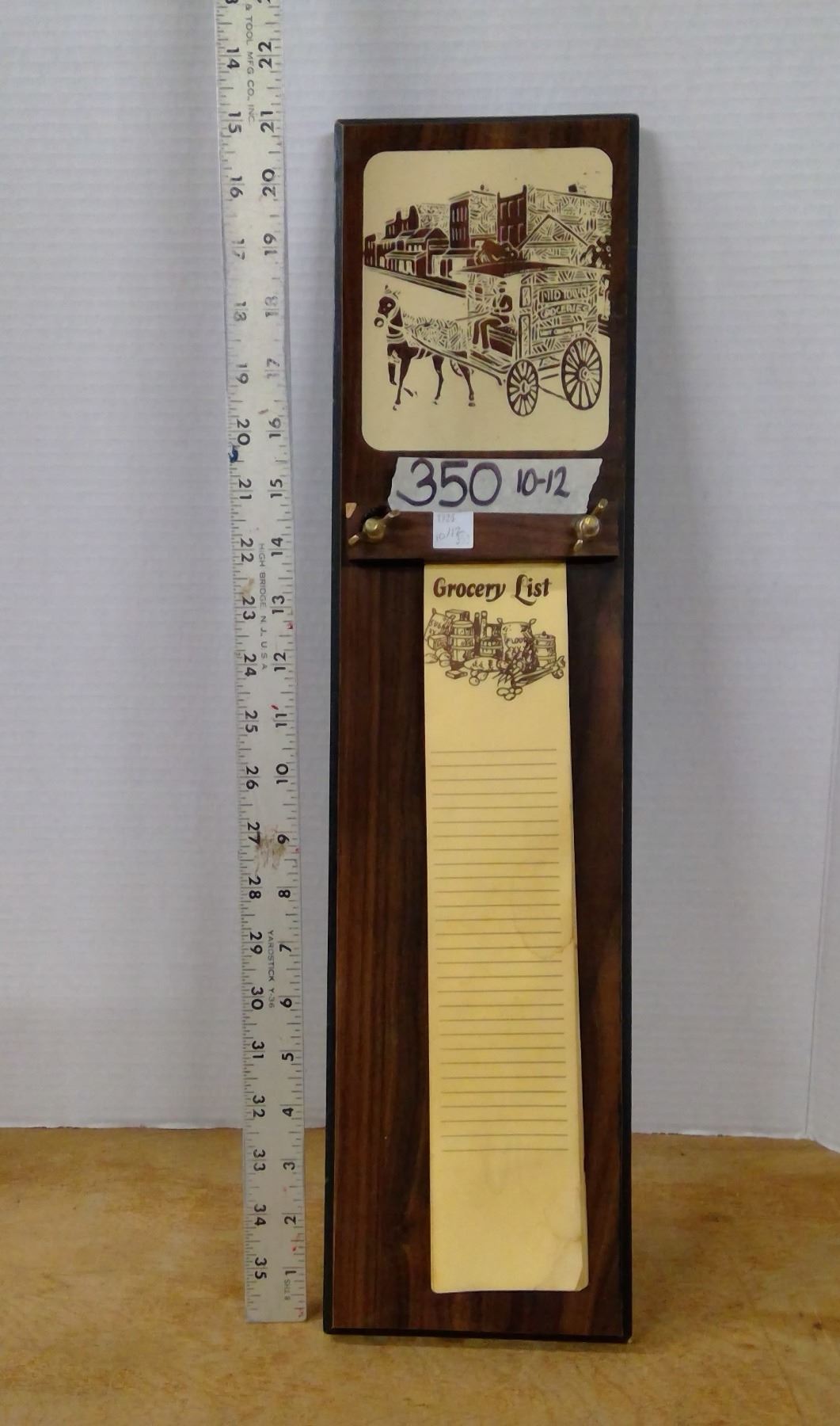Vintage Grocery List Holder Schmalz Auctions vintage-grocery-list-holder-schmalz-auctions