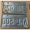 Image 2 : 1988 Saskatchewan License Plates x 2