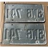 Image 2 : 1990 Pair of Saskatchewan License Plates