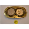 Image 1 : USA Dollars Belt Buckle