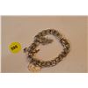 Image 1 : Sterling Charm Bracelet