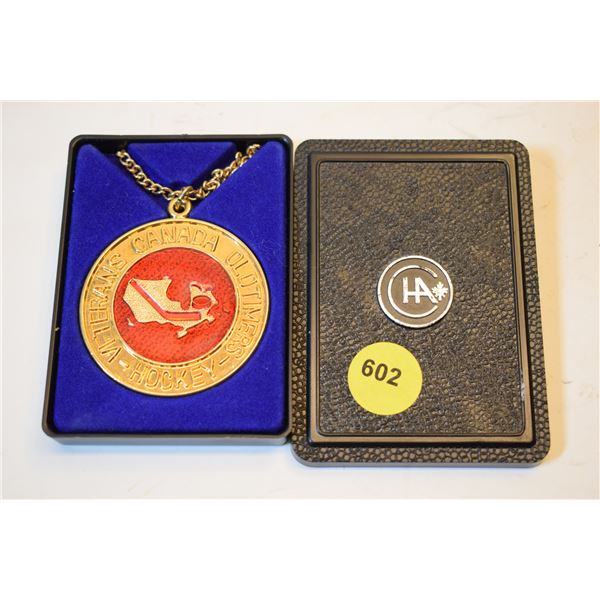 Veterans Canada Oldtimers Hockey Medal