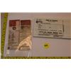 Image 1 : B/A Gasoline Oil Change Stickers & Contest Pad