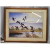 Image 1 : Large framed "Canada goose" print, by Charles Murphy - 30x24"