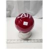 Image 1 : Vintage "Exit" red glass globe light fixture