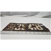 Image 2 : 1919 Porcelain Saskatchewan license plate - 35418 - rough