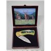 Image 1 : Oscar's white tailed deer pocket knife, in box