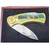 Image 2 : Oscar's white tailed deer pocket knife, in box
