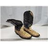 Image 2 : Snake skin men's cowboy boots