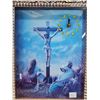 Image 2 : Jesus Christ, lenticular framed picture & clock - 15"x18"