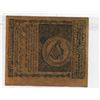 Image 2 : USA. State of Massachusetts Counterfeit 1780 $8. Not a real note.