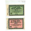 Image 1 : Lot of 2 Germany – Weimar Republic Notgeld from the City of Wetter (Ruhr). 1923 1 Million M