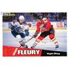 Image 1 : Theoren Fleury, Calgary Flames RW, Upper Deck NHL Hockey Card.