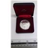 Image 1 : 1982 Silver Dollar. Commemorates the 100th Anniversary of the founding of Regina. Popular bison skul