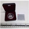 1997 Proof Silver Dollar. Commemorates the 25th Anniversary of the Canada-Russian Hockey Series in 1