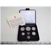 875  1974 Double Cent 7coin Nickel Custom Set. Nickel Dollar commemorates the 100th Anniversary of Winni