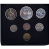 Image 2 : 1974 Double Cent 7-coin Nickel Custom Set. Nickel Dollar commemorates the 100th Anniversary of Winni
