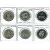 Image 1 : Lot of 6 Moose Jaw Trade Dollars. Includes Snowbirds, Victoria School, Wild Animal Park, MJ General 