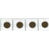 Image 2 : Set of 4 of the last Canadian Large Cents. Includes 1917, 1918, 1919 & 1920. Coins grade VF-30 to EF