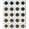 Image 2 : Lot of 20 British Pennies. Includes all 5 Monarchs (Victoria, Edward VII, George V, George VI & Eliz