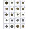 Image 1 : Lot of 20 French coins. Includes 1907 5 Centimes plus more modern coinage up to 20 Francs.
