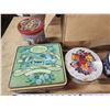 Image 2 : Box of collectible tins