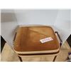 Image 2 : Pair of vintage stacking stools - 18"H