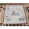 Image 2 : Red vintage kid's folding table - 24"x24"x21"H