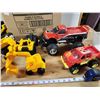 Image 3 : Box of toy trucks