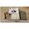 Image 2 : Cigar box, w/ book and pens