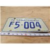 Image 2 : 1972 Saskatchewan license plate