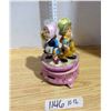 Image 3 : Ceramic music box with 4 children