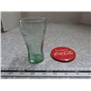 Image 1 : Coca-cola glass+button