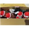 Image 2 : 4 santa lawn stakes with light set- working -new