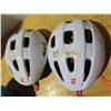 Image 2 : Lot of 2 bycle helmet and 1 more
