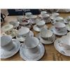 Image 2 : Lot of cup with matching saucers-1 royal albert bona china