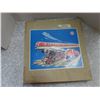 Image 1 : 1950's "Distler" keywind tin toy train set appears complete, in original box