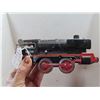 Image 4 : 1950's "Distler" keywind tin toy train set appears complete, in original box