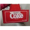 Image 3 : 6 vintage coke bottles with case