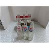 Image 2 : 6 vintage pepsi bottles with case