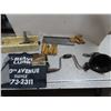 Image 1 : Box of antique tools and misc