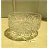 Image 1 : Large Footed Crystal Bowl