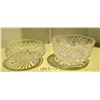 Image 1 : Pair of Footed Crystal Bowl