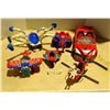 Image 1 : Box of Toys Spiderman and Vehicles