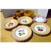 Image 1 : Lot of Plates wooden bowl ect,